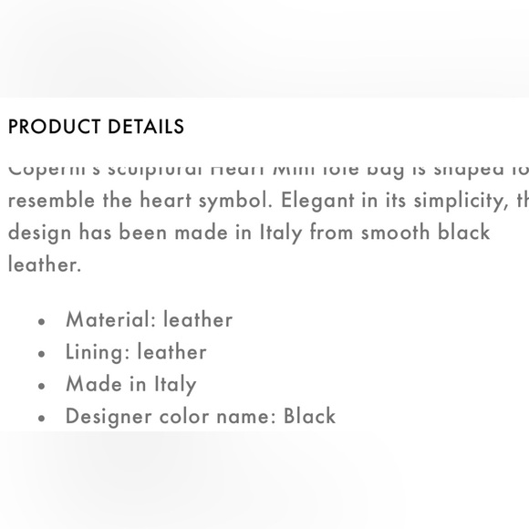 NEW CAPERNI HEART BAG❤️❤️❤️❤️ - Picture 6 of 6